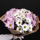 Монобукет из хризантем