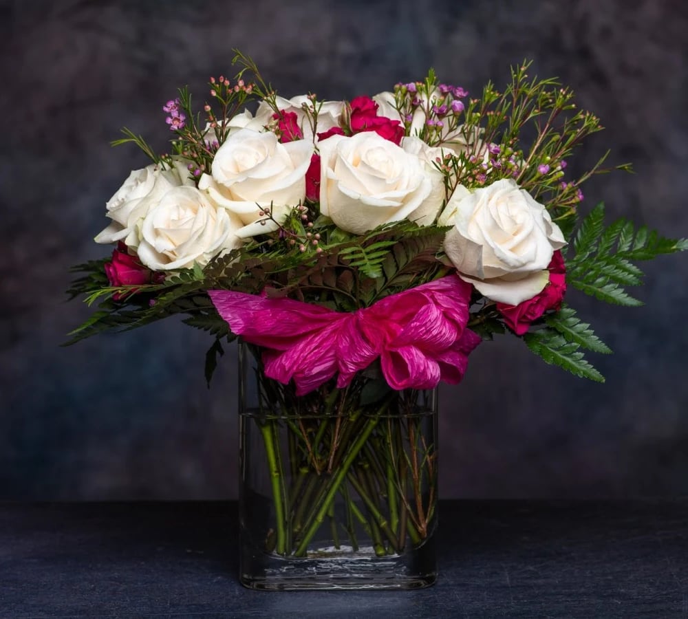 Scented bouquet in a vase