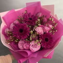 Букет «Сочная вишня» из роз