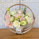 Коробка с цветами «Блики Лета» из эустом