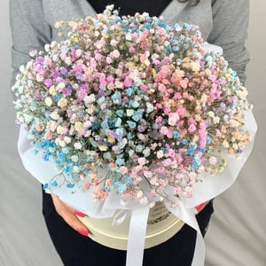 Композиция «Облако чувств» из гипсофил