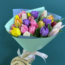 Букет «Пробуждение» из тюльпанов