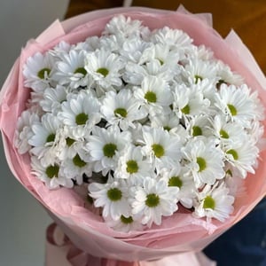 Букет «Ромашки» из хризантем