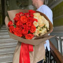 Букет «Притяжение» из роз