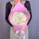 Букет с гортензией и эвкалиптом 2