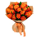 Букет 17 роз Апельсин