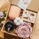 Подарочный набор "Розовый пион"