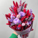 Лавандовый букет из сухоцветов