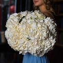 Белая гортензия 15 штук