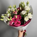 Букет из эустомы