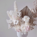 Композиция вечная в бело золотых оттенка