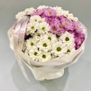 Монобукет из кустовых хризантем