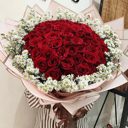 Букет «Розочки с ромашками»