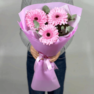 Букет «Карнавал эмоций» из гербер