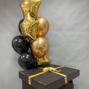 Набор шаров 119 - с коробкой сюрприз