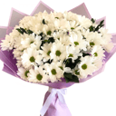 Букет «Цветочки ромашки» из хризантем