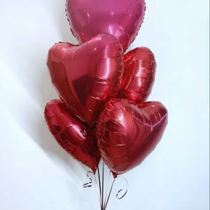 Сердце 45 см, красное