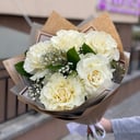 Букет «Ароматная зефирка» из роз