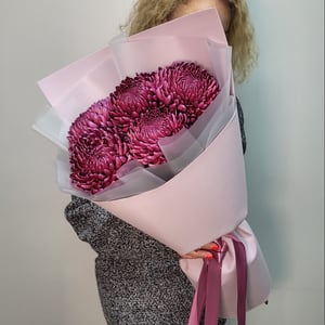 Букет «Идеальная осень» из хризантем