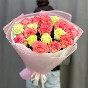 Букет «Нежный микс» из роз