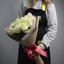 Букет «9 белых роз»