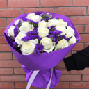 Букет «Облачко любви» из роз