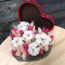 Композиция из сухоцветов "Сердце"