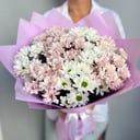 Букет «Кустовые ромашковые хризантемы»