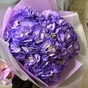 Букет сиреневых гортензий