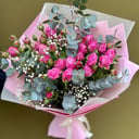 Букет «Приятный сюрприз» из гипсофил