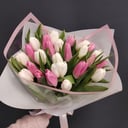 Букет «Весенние цветы» из тюльпанов
