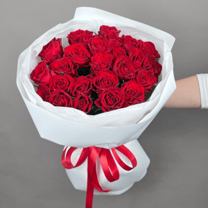 Букет «25 красных роз»