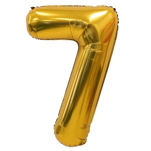 Фольгированный воздушный шар цифра 7