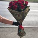 Букет из 13 красных роз