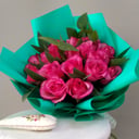 Букет «Розовые розы»