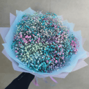 Букет "Радужный" из гипсофилы