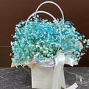 Коробка с цветами «Голубое облачко»