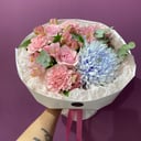 Букет цветов Воздух из роз и альстромерий