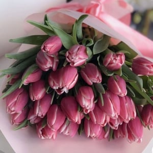 Букет 37 тюльпанов