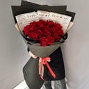 Букет гигант из Французских роз "Элита"