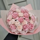 Букет «23 диантуса» из гвоздик