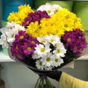 Букет «Тёплый привет» из хризантем