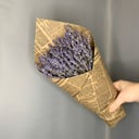 Большой букет лаванды в крафте