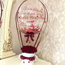 Подарочный набор «Розы Бордо в белой коробке»