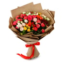 Букет Цветная карамель из роз