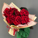 Букет «7 французских красных роз»
