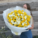 Букет «Чизкейк» из роз