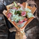 Букет «Суахили» из гвоздик