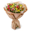 Букет «Затерянный мир (21 альстромерия)»