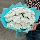 Букет «7 белых хризантем»